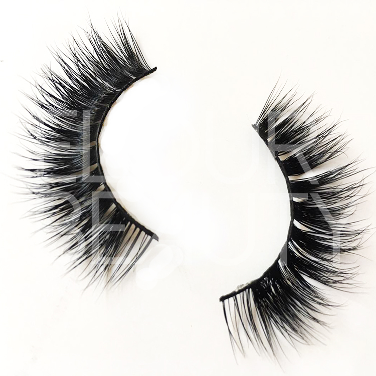 Private label cheap mink artificial eyelashes EJ01